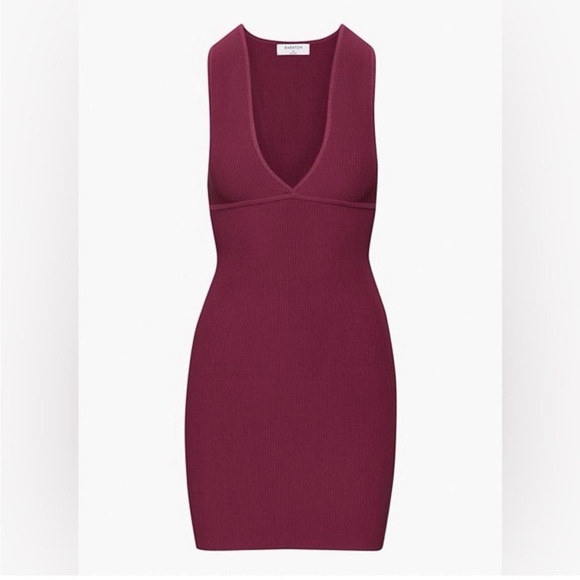 Babaton Dresses & Skirts - Aritzia babaton sculpt knit dress medium